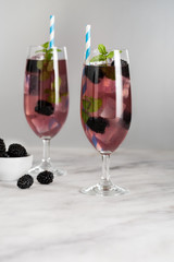 Berry Burlesque mocktail