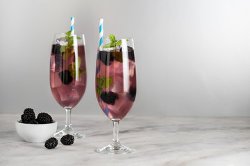 Berry Burlesque mocktail