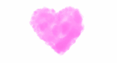 Pink watercolor background for your design, watercolor background concept, vector.