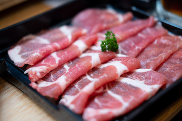 Premium Japanese raw beef meat set
