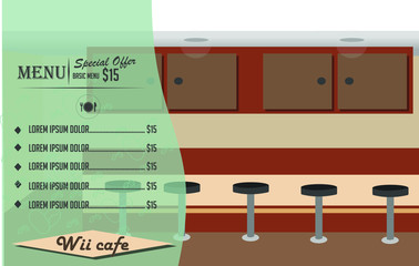 price and menu cafe