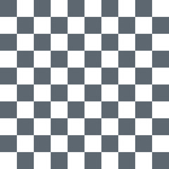 市松模様　グレー　2