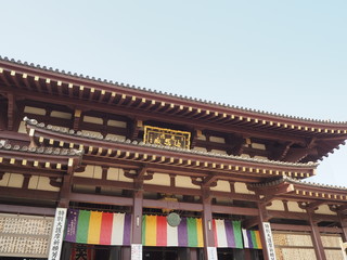 Fototapeta na wymiar Kawasaki Daishi Heikenji Temple in Japan