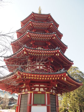 Kawasaki Daishi Heikenji Temple In Japan