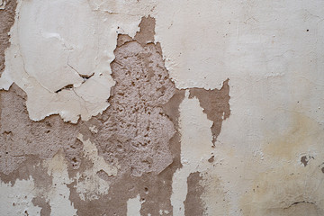 Background with old cracked concrete wall