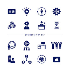 BUSINESS ICON SET