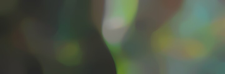 blurred bokeh horizontal header background bokeh graphic with dark slate gray, gray gray and pastel brown colors and space for text