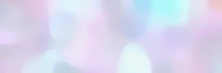 soft blurred iridescent horizontal card background with light gray, lavender and pale turquoise colors space for text or image - obrazy, fototapety, plakaty