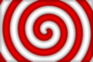 beautiful illustration of a red and white spiral 