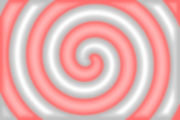 beautiful illustration of a red and white spiral 