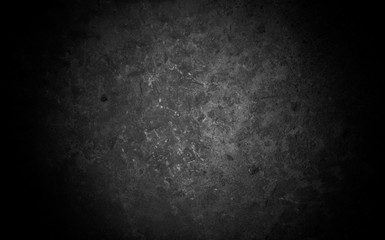 Old wall texture cement dark black gray  background abstract grey color design are light with white gradient background.