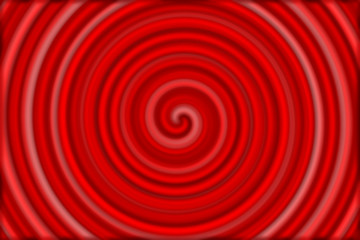 beautiful illustration of a red and white spiral 