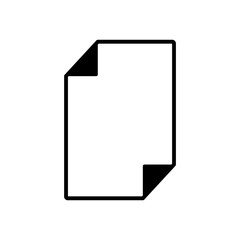 paper icon vector