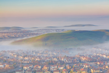 Morning Fog in Tri-Valley