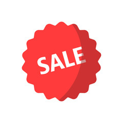 Sale vector icon flat design