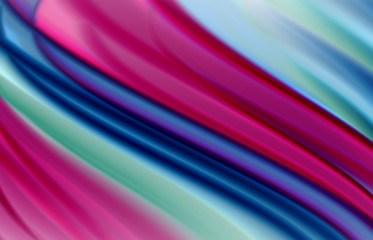 Abstract background - fluid color gradient waves, with dynamic motion line effect. Vector Illustration For Wallpaper, Banner, Background, Card, Book Illustration, landing page