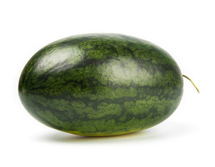Fresh watermelon isolated on white background.