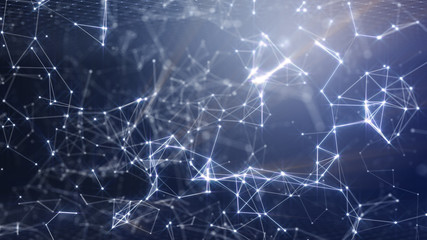 3D illustration Background for advertising and wallpaper in sci fi and fashion party scene. 3D rendering in decorative concept.