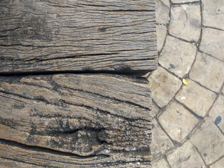Old wood texture in the background image