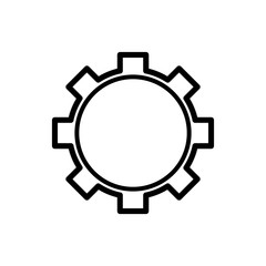 gear icon vector
