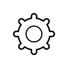 gear icon vector