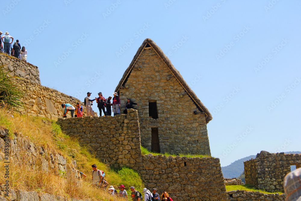 Canvas Prints stone building