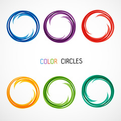 Color circles set