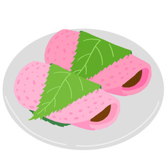 桜餅　長命寺　和菓子