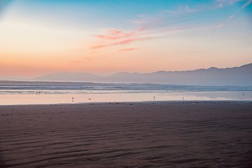 Fototapeta premium sunset of Pismo Beach California