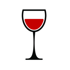 glass of red wine