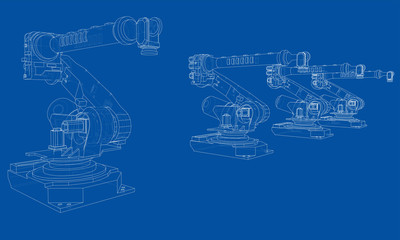 A industral robots manipulators