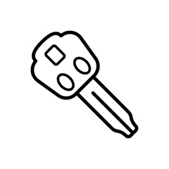 CAR KEY icon design, flat style icon collection