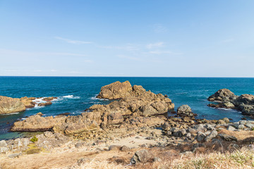 Sanriku Fukkō National Park in winter