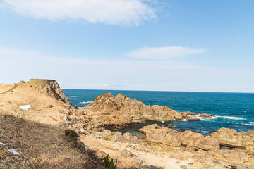 Sanriku Fukkō National Park in winter