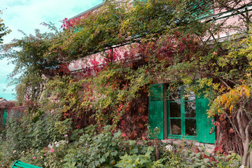 picturesque old house in france