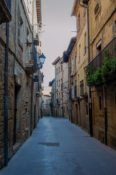 Fototapeta streets and decoration of the village of the Arabian Guard Spain