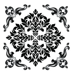 Oriental vector damask patterns for greeting cards and wedding invitations.