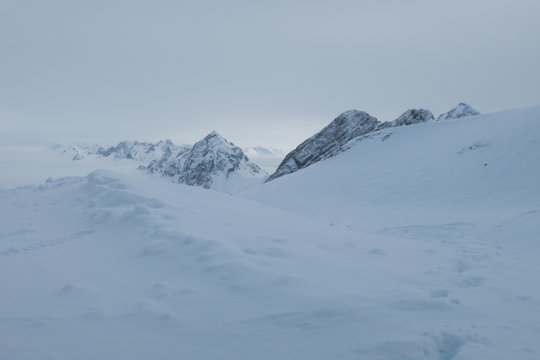 Zugspitze im Winter