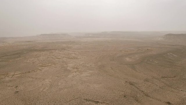 Aerial overview of Zin Wilderness near Ein Avdat. Israel. DJI-0207-07