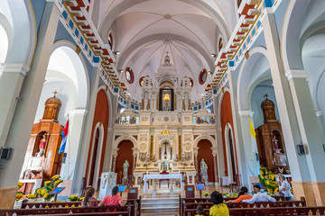 Fototapeta na wymiar Our Lady of Charity of El Cobre, Santiago de Cuba, Cuba
