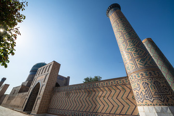 Bibi-Khanym Mosque in Samarkand, Uzbekistan.