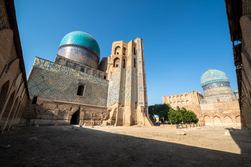 Bibi-Khanym Mosque in Samarkand, Uzbekistan.