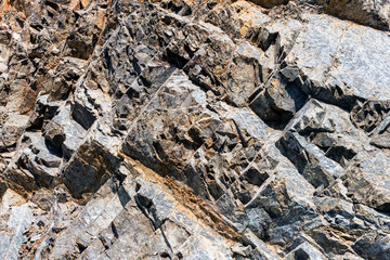 Rocks wall texture.