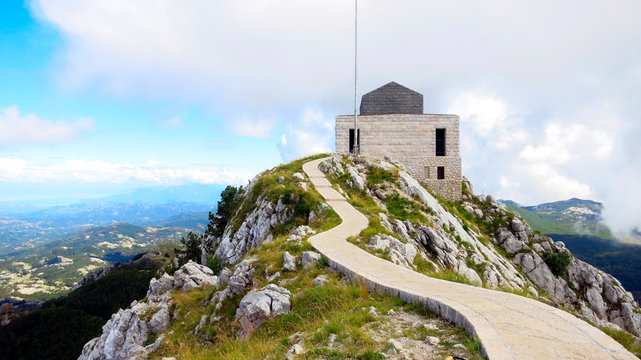 Viewing point. Lovcen National Park. Montenegro