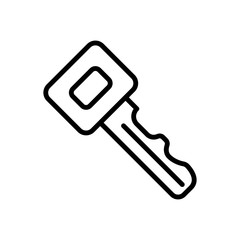 motorcycle lock icon collection, trendy style