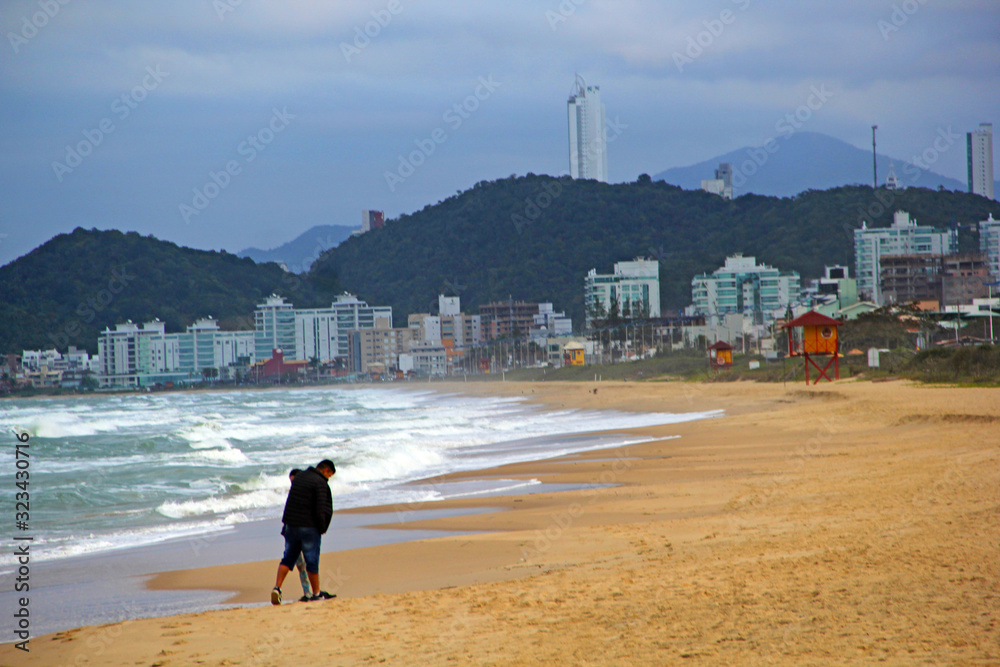 Wall mural Beach