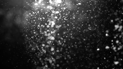 white Abstract bokeh defocus glitter  background