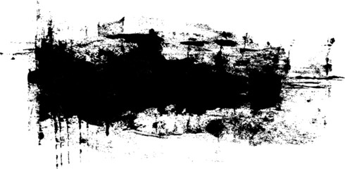 Grunge Distress Banner Label Background