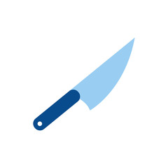 knife bbq tool flat style icon