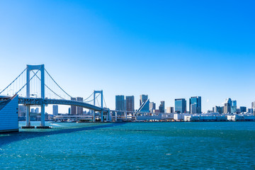 Naklejka premium レインボーブリッジ